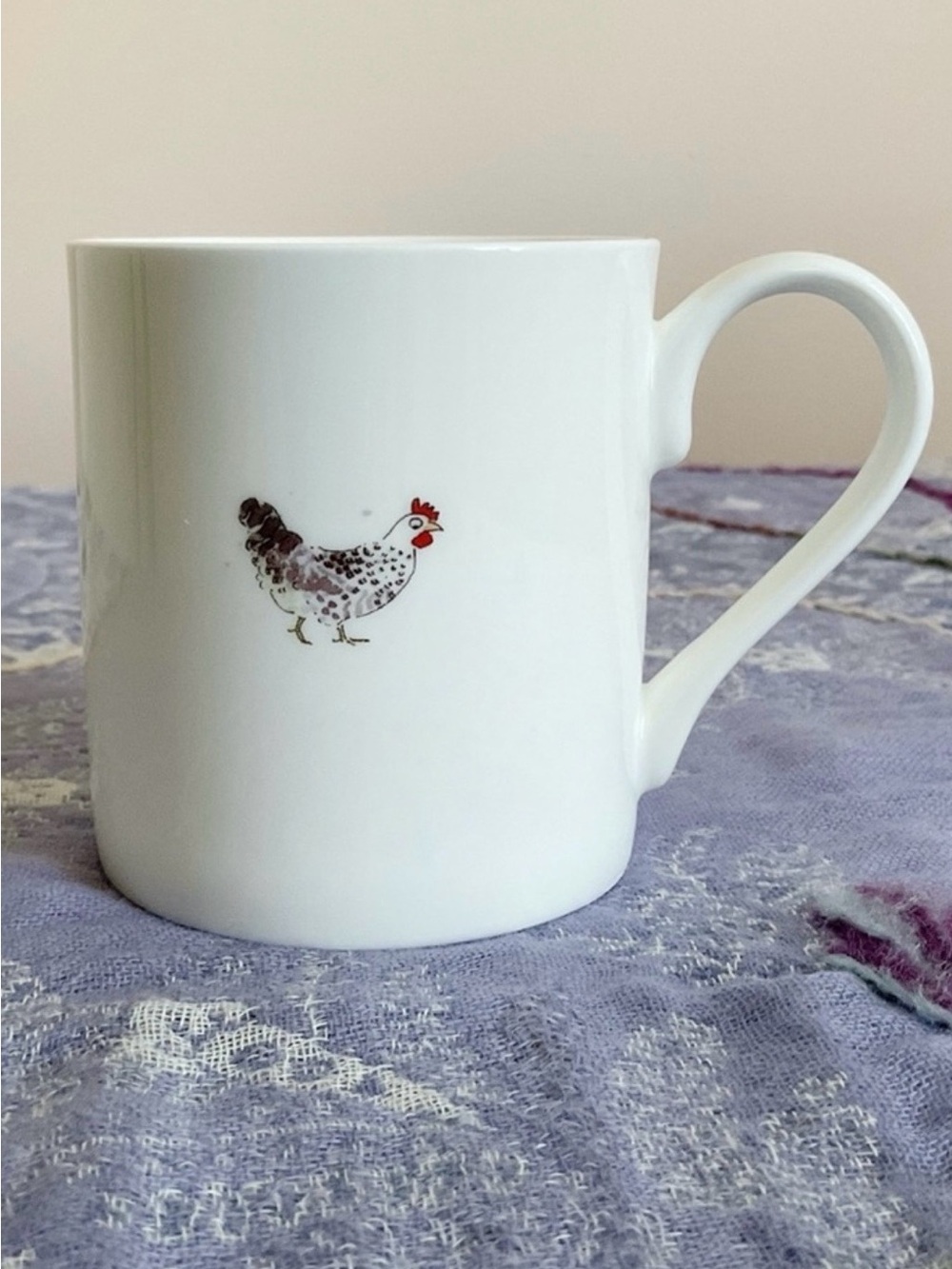 Sophie Allport Chicken Hen Fine Bone China Mug Farmhouse Cottagecore